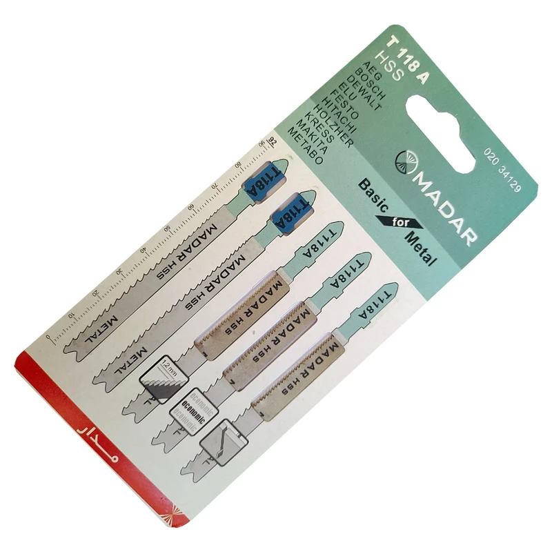 تیغه اره عمودبر فلز مدل moon -005 مجموعه پنج عددی