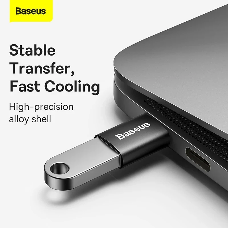 عکس شماره 5 : مبدل usb-c به usb 3.1 بیسوس مدل 10gbps-otg