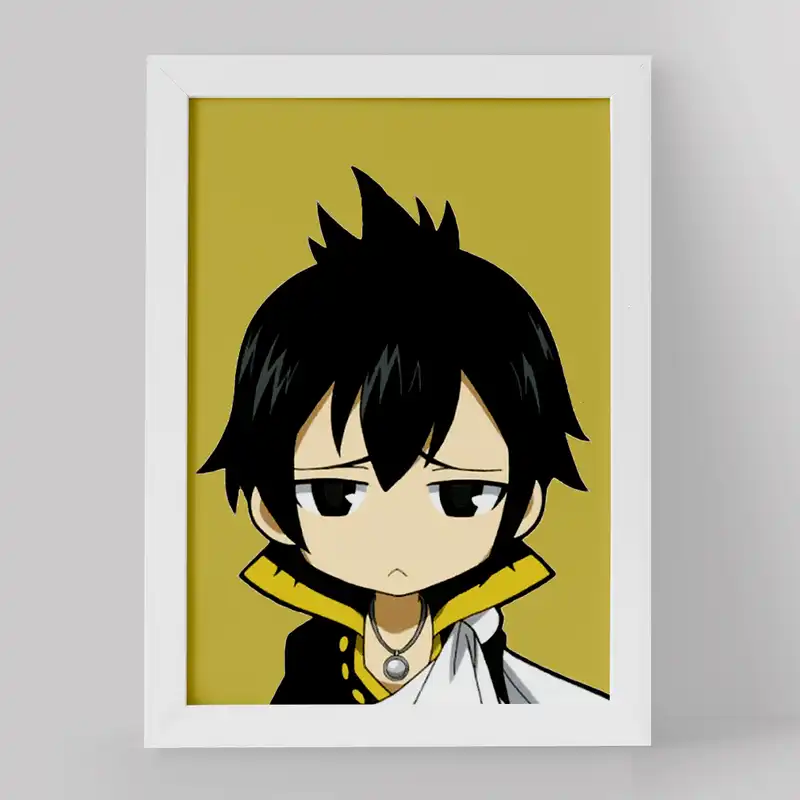 تابلو خندالو مدل گری انیمه فری تیل کد 16493