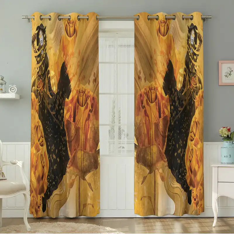 پرده نیروانا طرح مدرن مدل مخمل کد 5137 سایز 140×280 سانتی متر