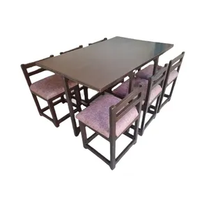 میز و صندلی ناهارخوری 6 نفره مدل ti-mrb