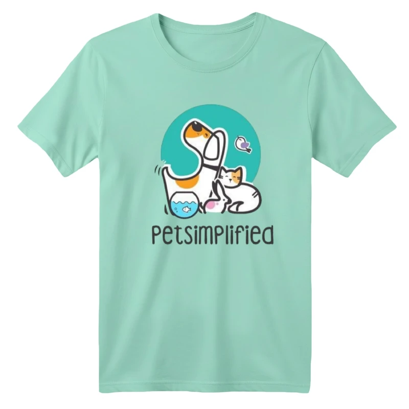 تی شرت آستین کوتاه بچگانه مدل پت کد 1