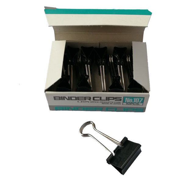 گیره کاغذ لیون مدل No107 بسته 10 عددی