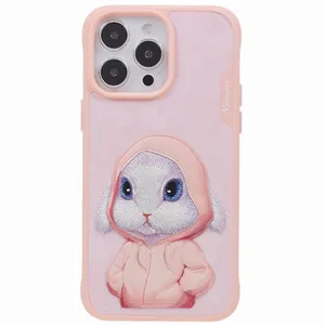 کاور نیمی مدل خرگوش کد 435 مناسب برای گوشی موبایل اپل IPHONE 14 PROMAX