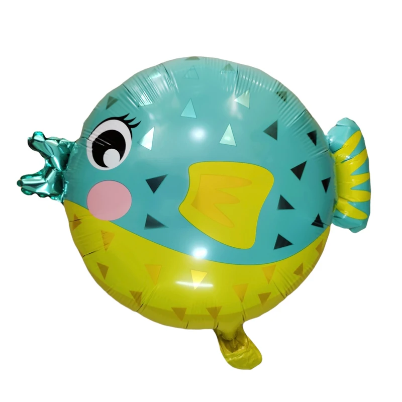 بادکنک فویلی طرح ماهی