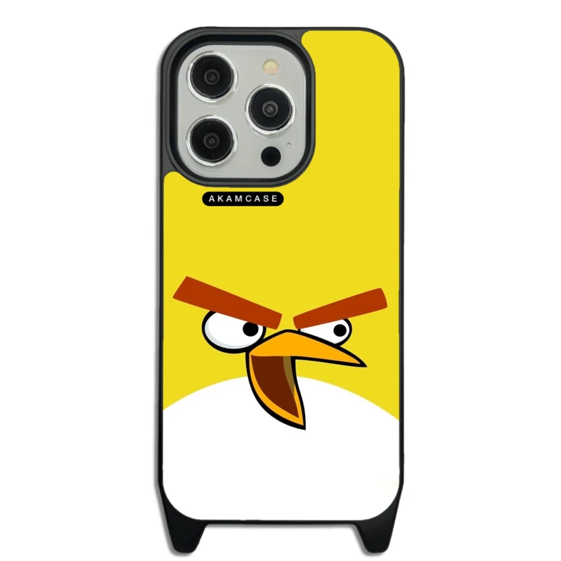 کاور آکام مدل AMC-WLA14PRO-ANGRY BIRDS7 مناسب برای گوشی موبایل اپل iPhone 14 Pro