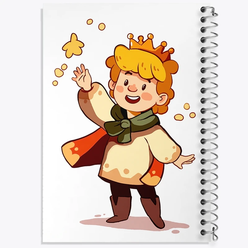 دفتر نقاشی 50 برگ خندالو طرح شازده کوچولو کد F845