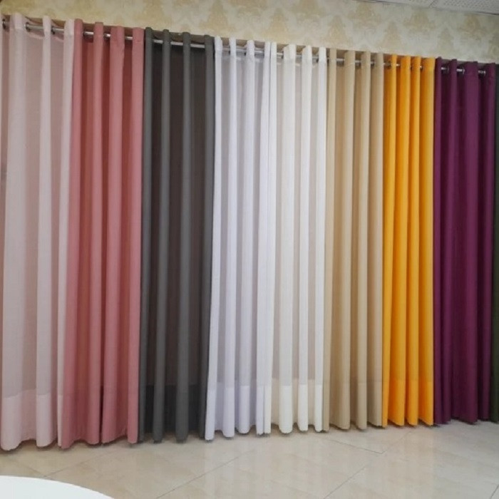 پرده پانچ تیکو دکو مدل حریر کلاسیک کد TH7000 سایز 140*280 سانتی متر