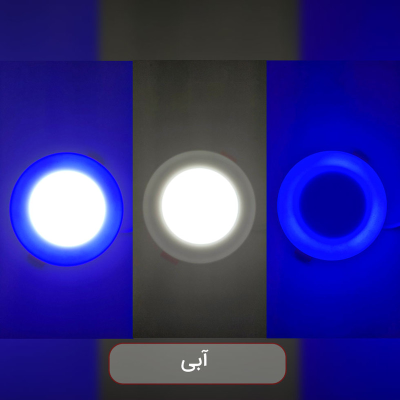 پنل ال ای دی 12 وات پرشین لایت مدل 3 حالته طرح توکار گرد