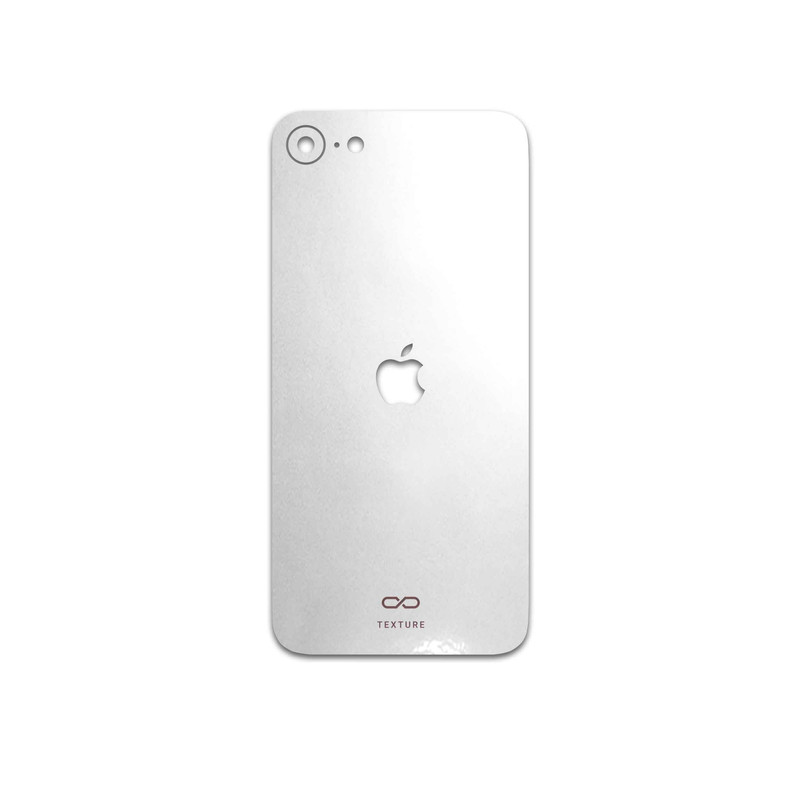برچسب پوششی ماهوت مدل Metallic-White مناسب برای گوشی موبایل اپل iPhone SE 2022