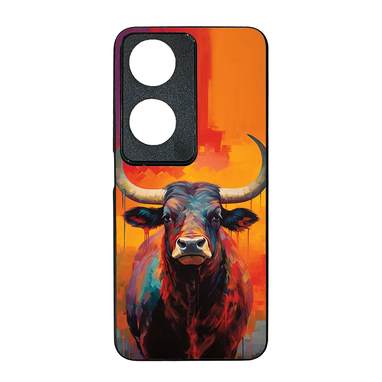  کاور گالری وبفر طرح گاو مناسب برای گوشی موبایل آنر x7b