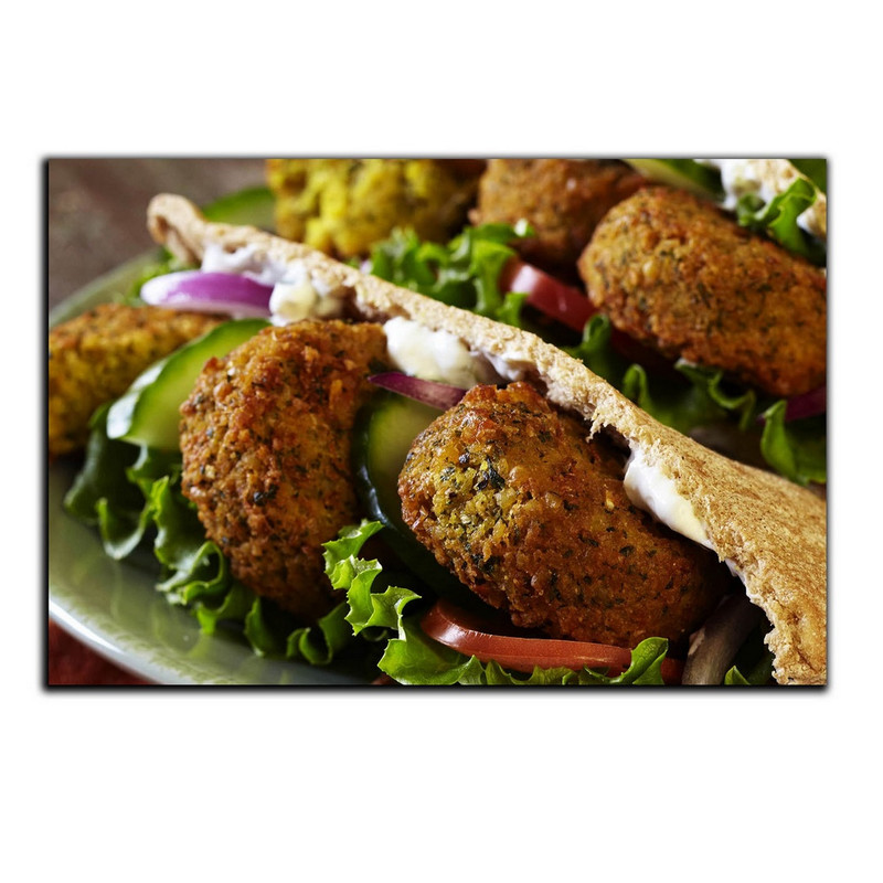 تابلو شاسی بکلیت طرح فست فود فلافل مدل SH-4950