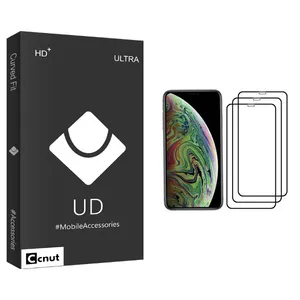Coconut UD Black Screen Protector For Apple iPhone XS Pack Of 3