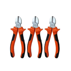 انبر سیم چین  آسانو مدل HT - 0066 سایز 6 اینچ مجموعه سه عددی 