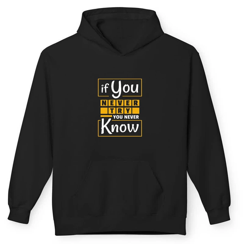 هودی مردانه پاد آفرین مدل متن انگیزشی کد 0146