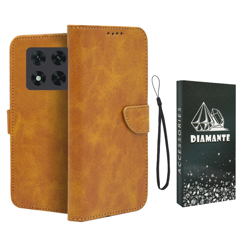 کیف کلاسوری دیامانته مدل Scusa Bk مناسب برای گوشی موبایل شیائومی Poco X7 به همراه بند آویز