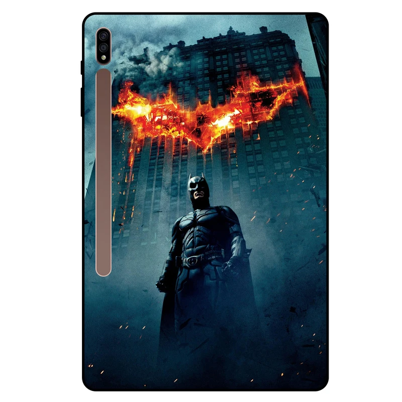 کاور مگافون طرح بتمن مدل 8281 مناسب برای تبلت سامسونگ Galaxy Tab S8 Plus 12.4 2022 / X800 / X806