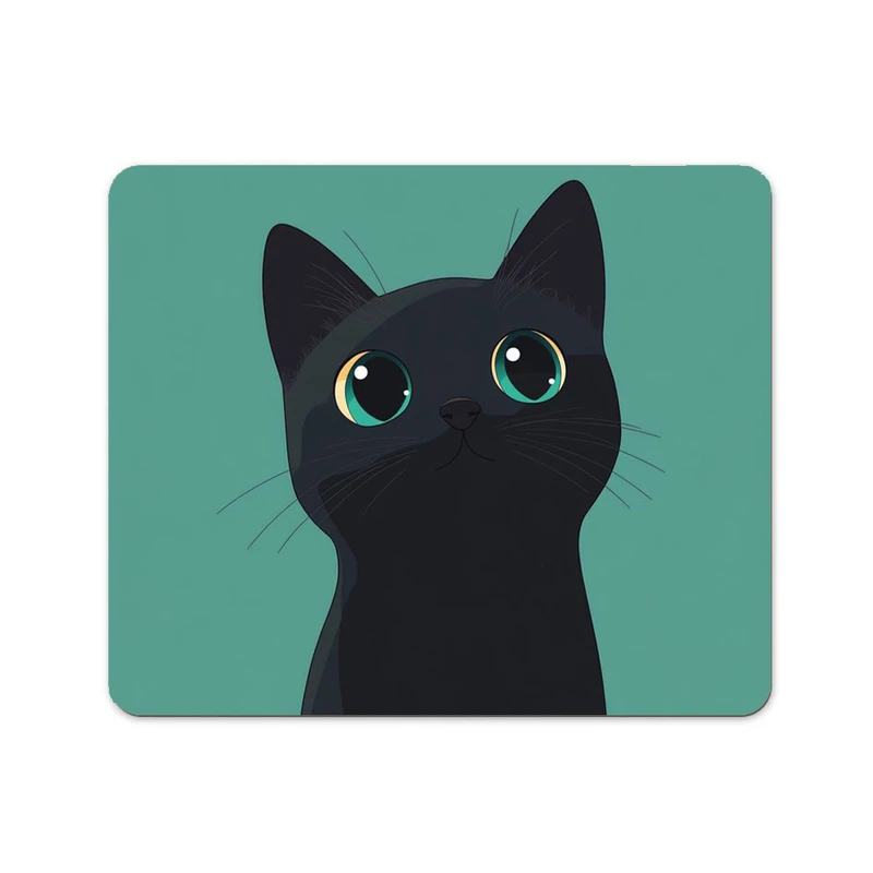 ماوس پد پاد آفرین مدل گربه ناز کیوت کد 684 سایز 24*19 سانتی متر