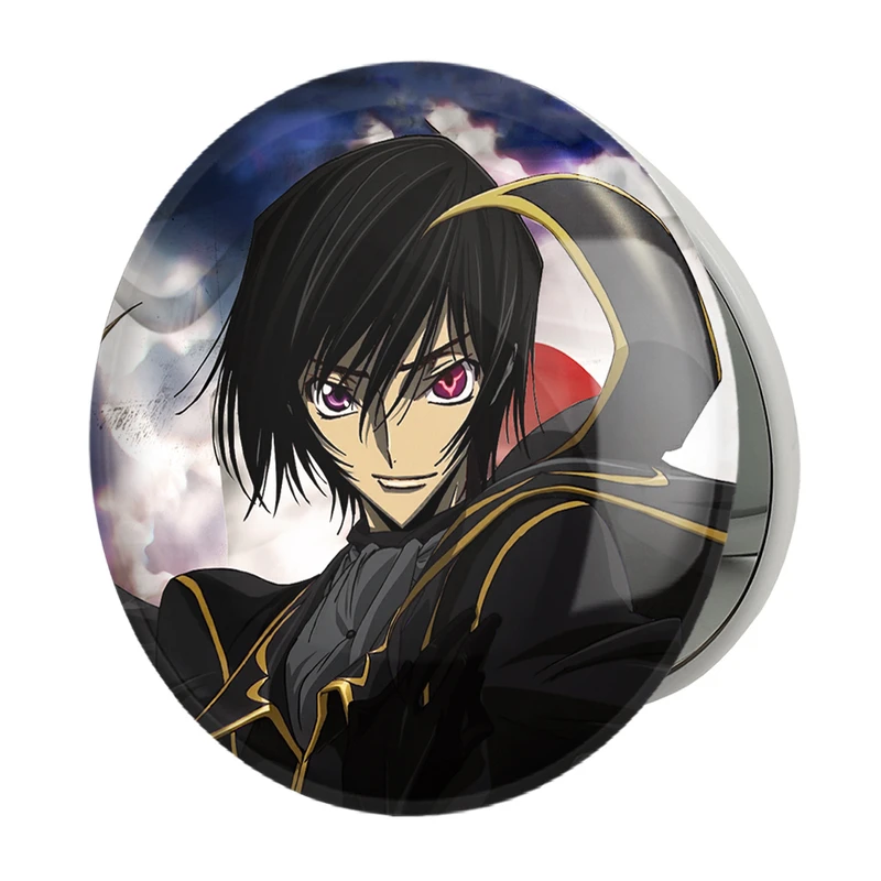 آینه جیبی خندالو طرح لولوش وی بریتانیا انیمه کد گیاس Code Geass مدل تاشو کد 13077 