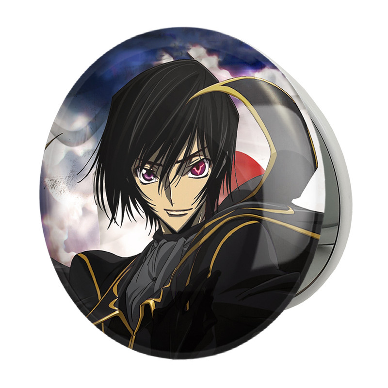 آینه جیبی خندالو طرح لولوش وی بریتانیا انیمه کد گیاس Code Geass مدل تاشو کد 13077 