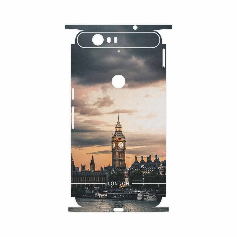 برچسب پوششی ماهوت مدل London City-FullSkin مناسب برای گوشی موبایل گوگل Nexus 6P