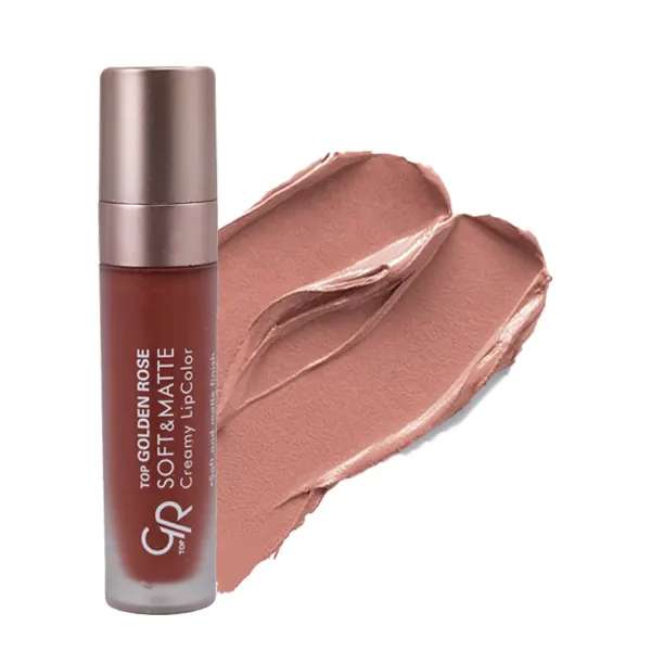 رژ لب مایع گلدن رز مدل soft matte شماره 114 رژ لب مایع گلدن رز مدل soft matte شماره 114