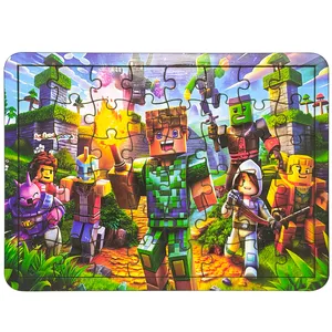 پازل 48 تکه محصولات امید مدل ماین کرافت 