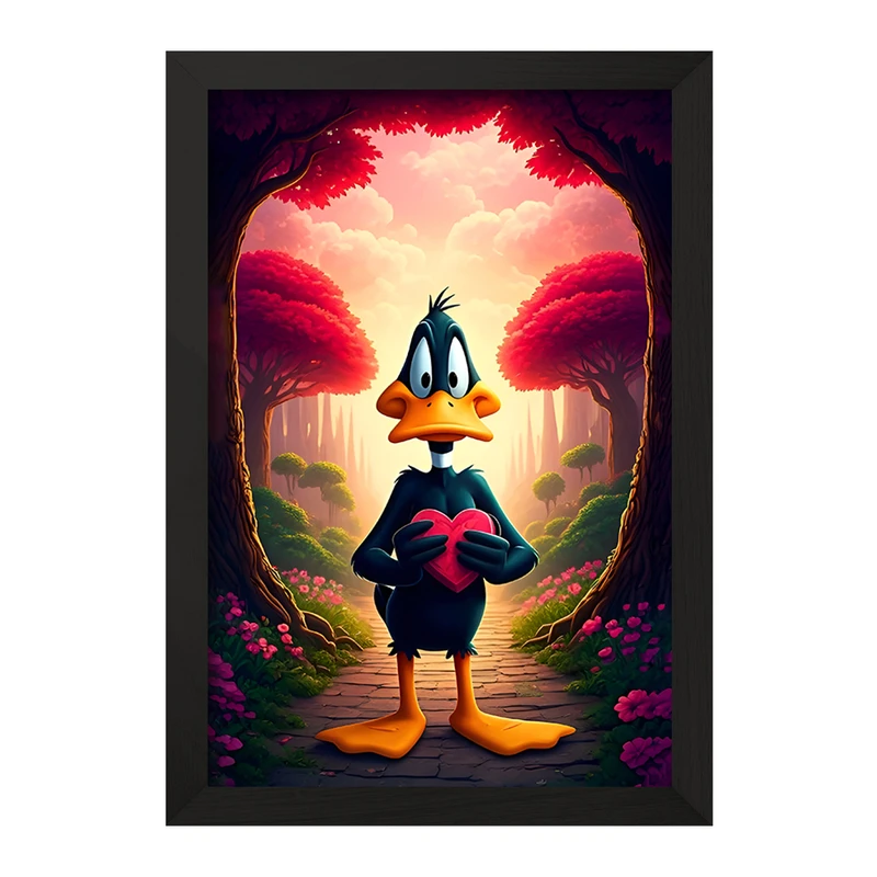 تابلو خندالو مدل دافی داک کد F11754