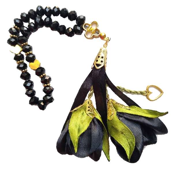 تسبیح مدل گل و قلب