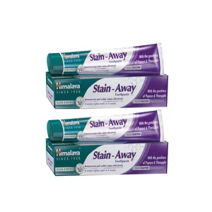خمیر دندان هیمالیا مدل stain حجم 100 میلی لیتر بسته 2 عددی