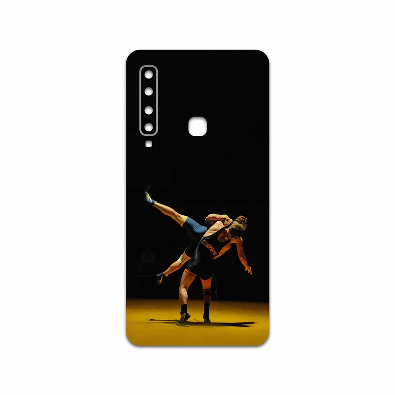 برچسب پوششی ماهوت مدل Wrestling مناسب برای گوشی موبایل سامسونگ Galaxy A9 2018