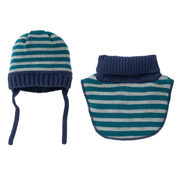 ست کلاه و شال گردنی بافتنی نوزادی لوپیلو مدل 14266799