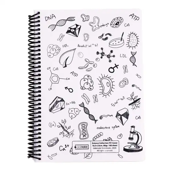 دفتر 100 برگ دات نوت مدل زیست