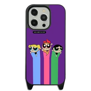 AKAM AMCWLA15PRO-POWERPUFF GIRLS13 Cover For Apple iPhone 15 Pro
