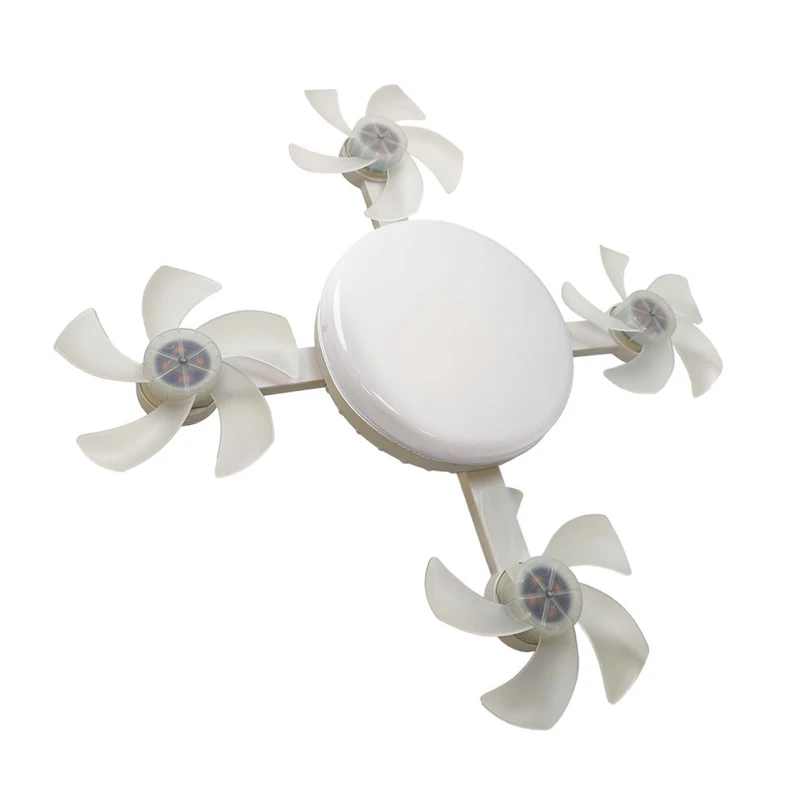 لامپ ال ای دی 60 وات مدل پنکه ای 6 حالته پایه E27