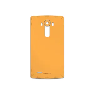 MAHOOT Matte-Orange Cover Sticker for LG G4