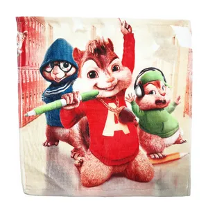 حوله دستی طرح خرگوش زبل سایز 40x40سانتی متر