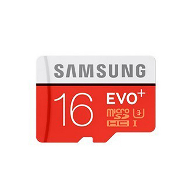 کارت حافظه microSDHc مدل EVO plus کلاس 10 استاندارد UHS-I U3 سرعت 100MBps ظرفیت 16 گیگابایت به همراه آداپتور SD