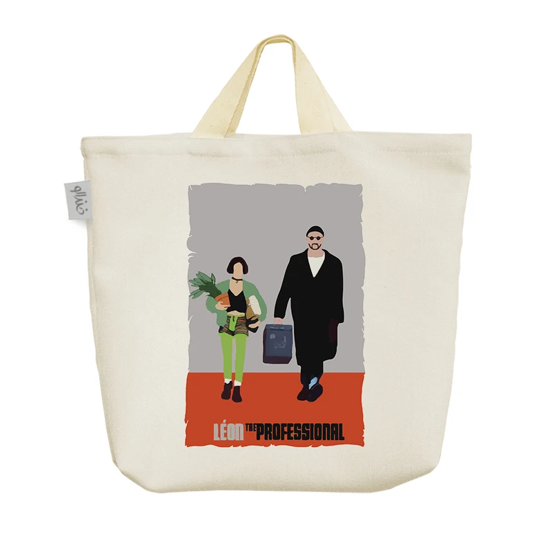 ساک خرید خندالو مدل لئون و ماتیلدا کد 6483