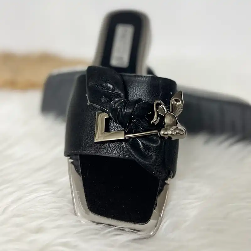 صندل زنانه مدل روفرشی پاپیونی کد 0235000000