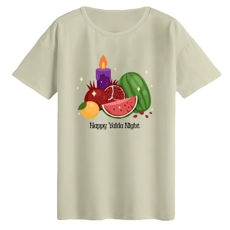 تی‌شرت لانگ آستین کوتاه زنانه مدل یلدا کد5