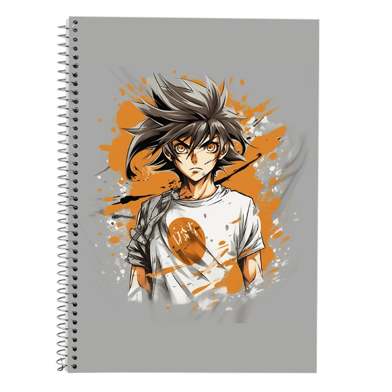 دفتر زبان 50 برگ مدوپد مدل سه خط طرح نارتو narto کد DF10590