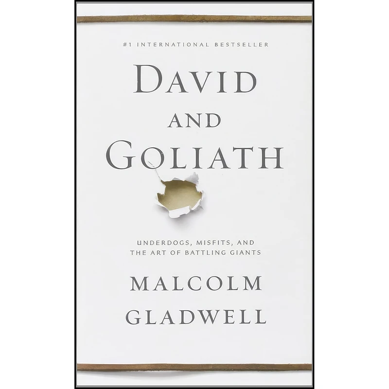 کتاب DAVID AND GOLIATH اثر Malcolm Gladwell انتشارات Back Bay Books