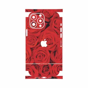 MAHOOT Red-Flower-FullSkin Cover Sticker for Apple iPhone 13 Pro Max