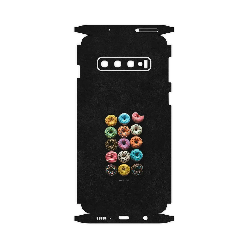 برچسب پوششی ماهوت مدل Doughnut-FullSkin مناسب برای گوشی موبایل سامسونگ Galaxy S10