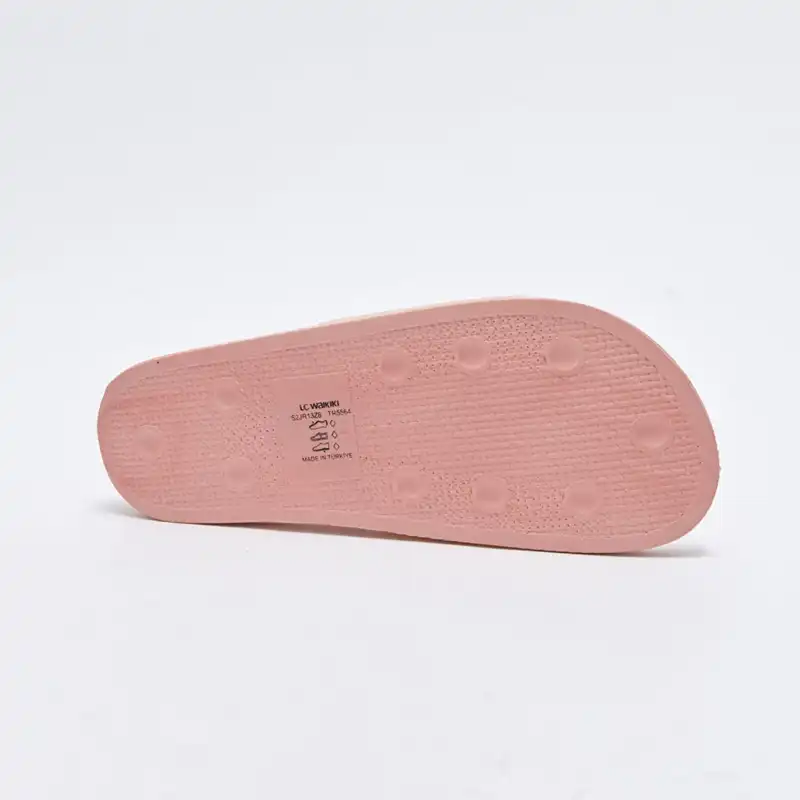 دمپایی زنانه ال سی وایکیکی مدل پاستلی ژله ای استپ دار