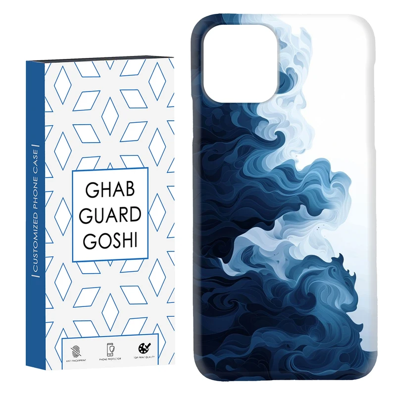 کاور قاب گارد گوشی طرح آبرنگی کد Dimo-174 مناسب برای گوشی موبایل اپل  IPHONE 11