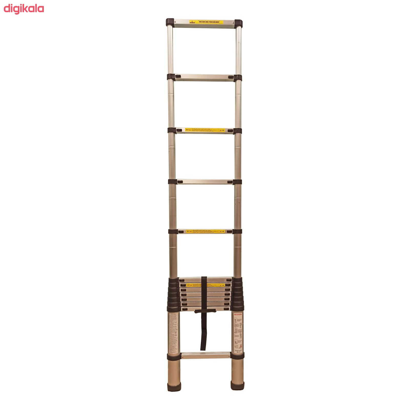 نردبان 13 پله مدل telescopic main 1 1
