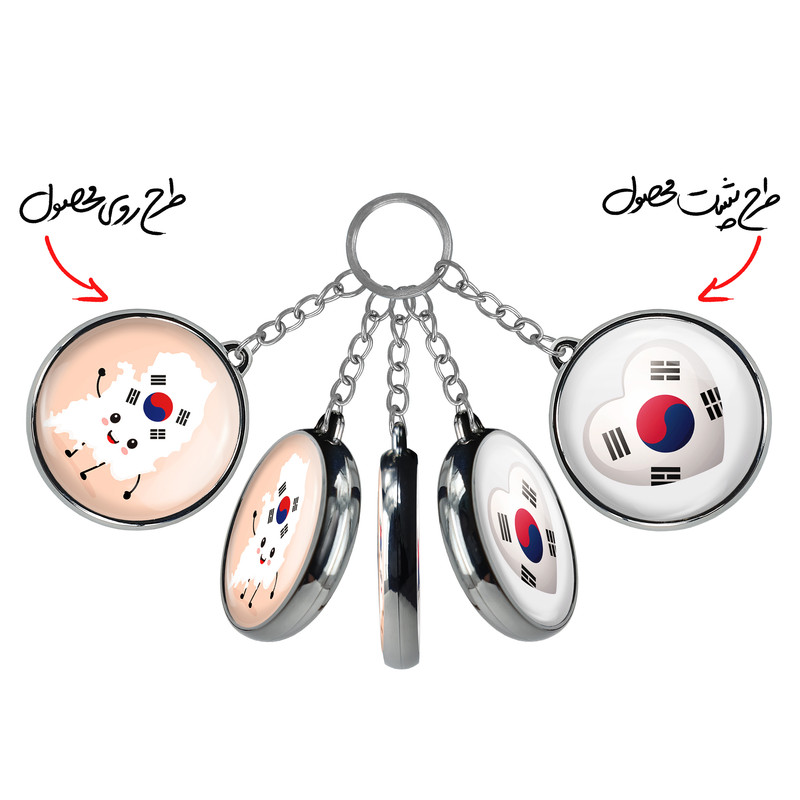 جاکلیدی خندالو طرح پرچم کره جنوبی مدل دوطرفه کد 2055520549 جاکلیدی خندالو طرح پرچم کره جنوبی مدل دوطرفه کد 2055520549