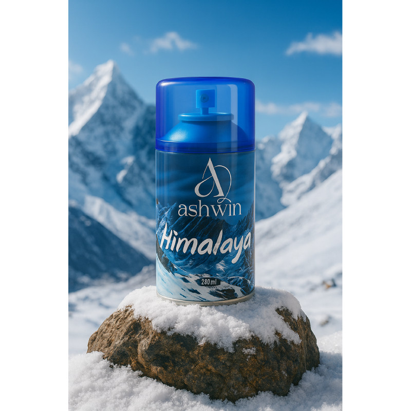 اسپری خوشبوکننده هوا اشوین مدل H1 رایحه هیمالیا حجم 280 میلی لیتر